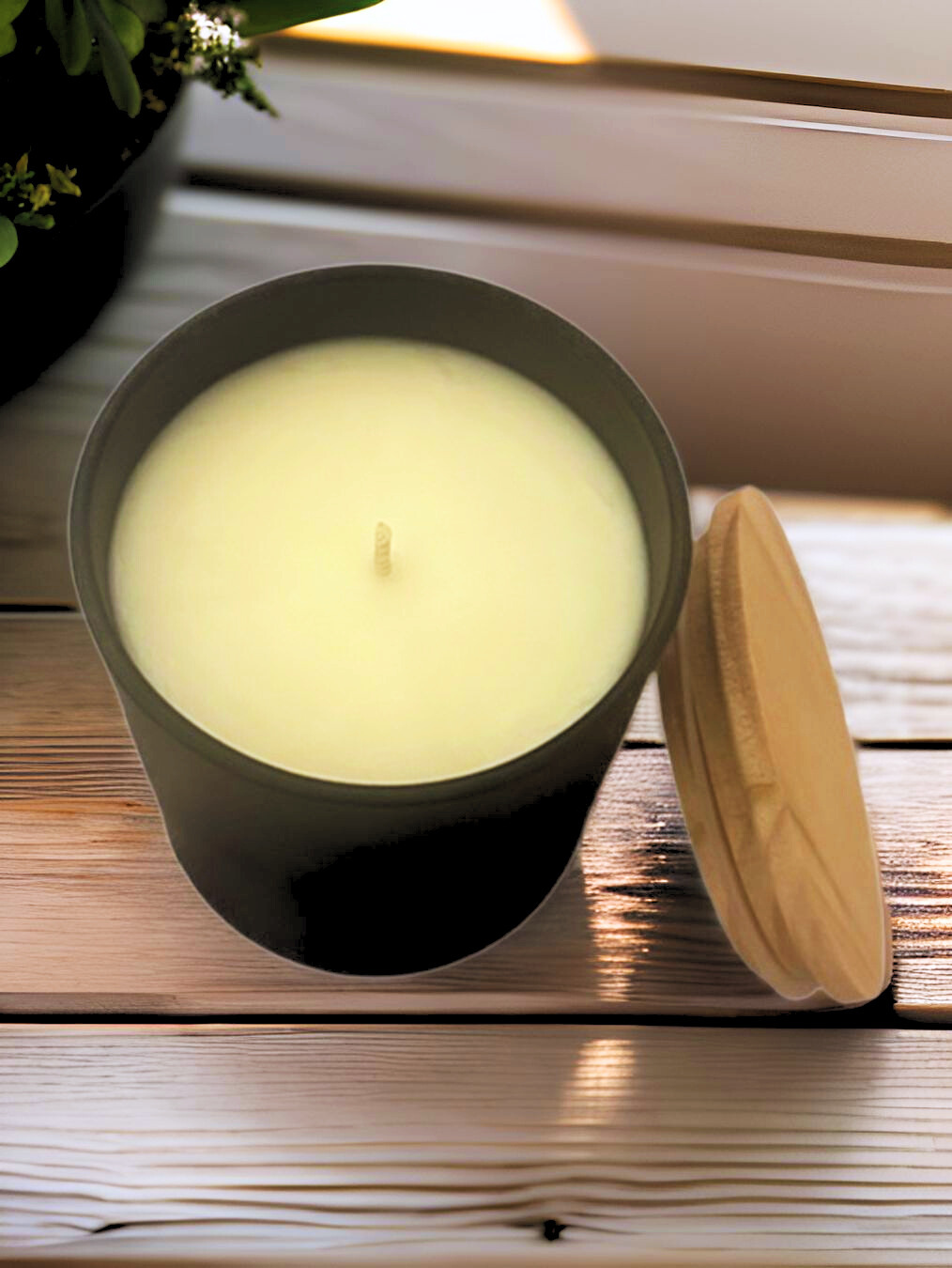 Let's Get Loopy - soy wax candle, lemon, cake, and other fruits