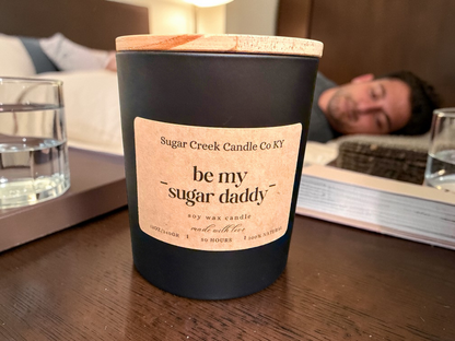 Be my sugar Daddy - sweet vanilla, caramel, bergamot, raspberry, lily of the valley, and soft musk