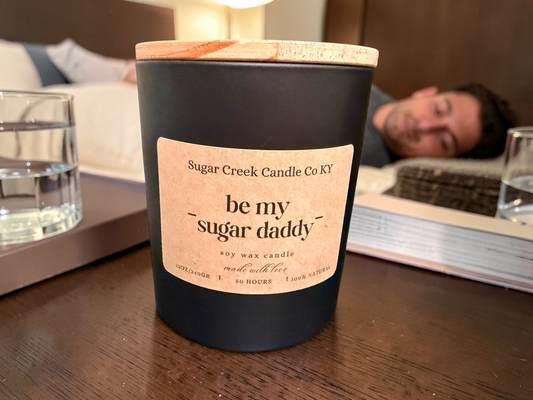 Be my sugar Daddy - sweet vanilla, caramel, bergamot, raspberry, lily of the valley, and soft musk