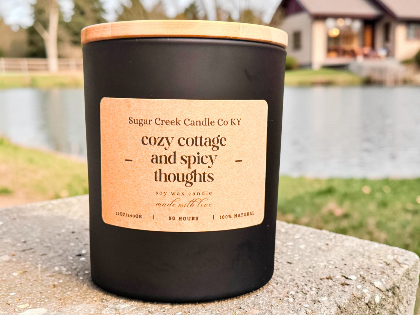 Cozy Cottage and Spicy Thoughts - bergamot, lemon, orange, cool breeze, and tonka bean