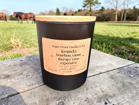 Kentucky Bourbon, Cause Therapy's too Expensive - bourbon,woody, citrus, and musk